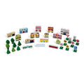 Vehicles & Trains Premium Quality Wooden Town Play Set - Durable Material and Safe Design for Daily Kids Play