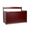 Furniture Premium Quality Wooden Toy Chest (Espresso) - Durable Material and Safe Design for Daily Kids Play