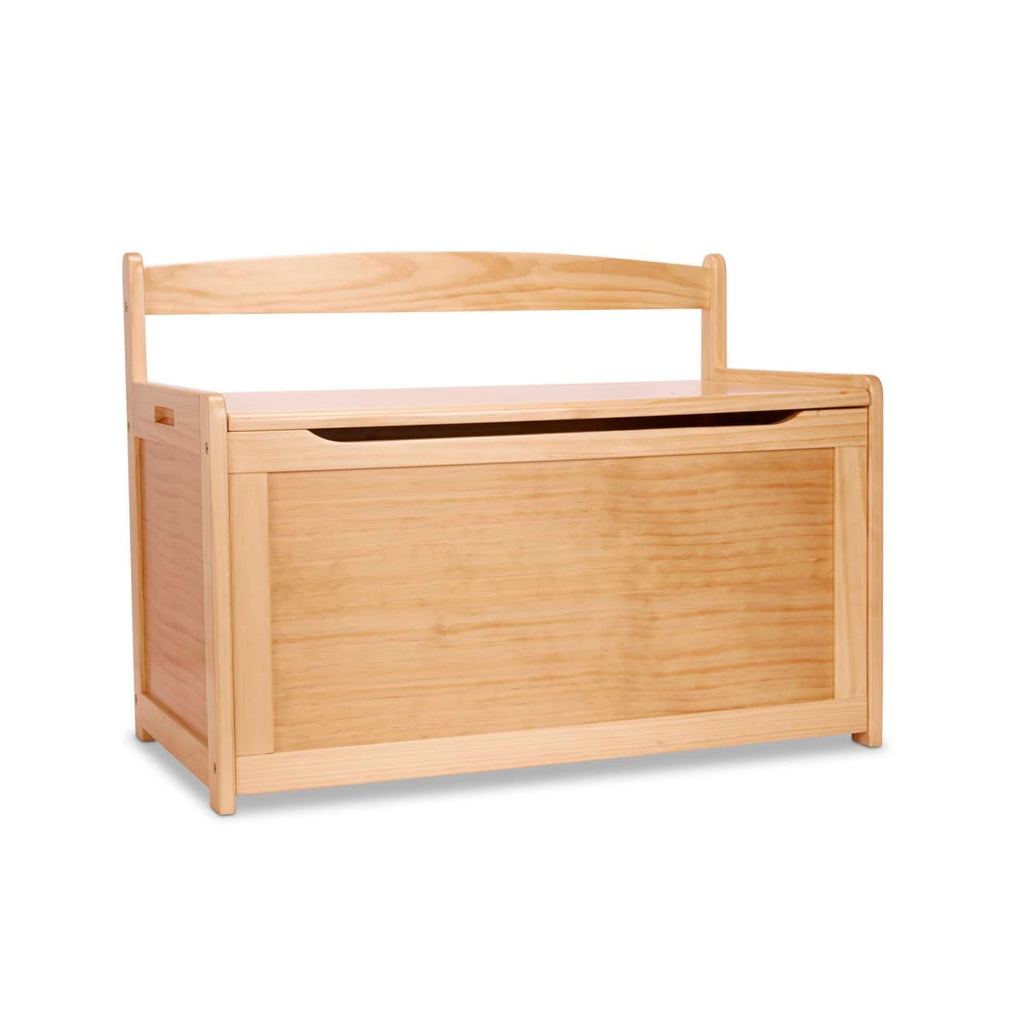 Furniture Premium Quality Wooden Toy Chest (Honey) - Durable Material and Safe Design for Daily Kids Play