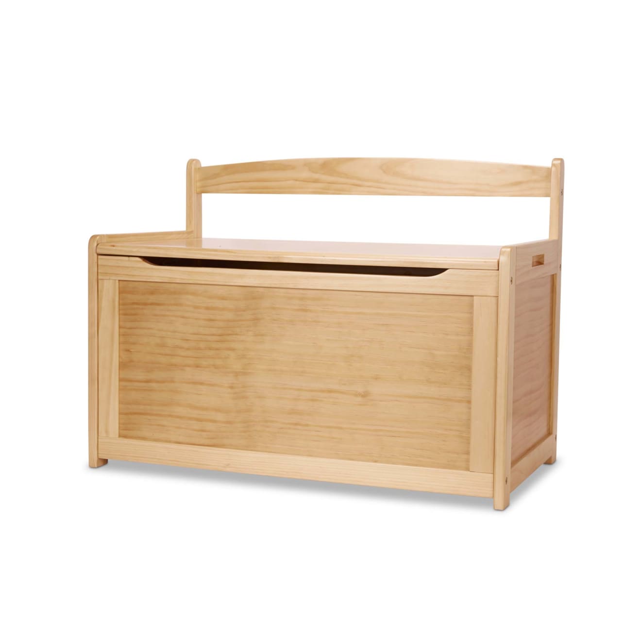 Furniture Premium Quality Wooden Toy Chest (Honey) - Durable Material and Safe Design for Daily Kids Play