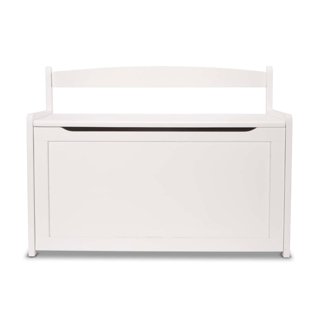 Furniture Premium Quality Wooden Toy Chest (White) - Durable Material and Safe Design for Daily Kids Play