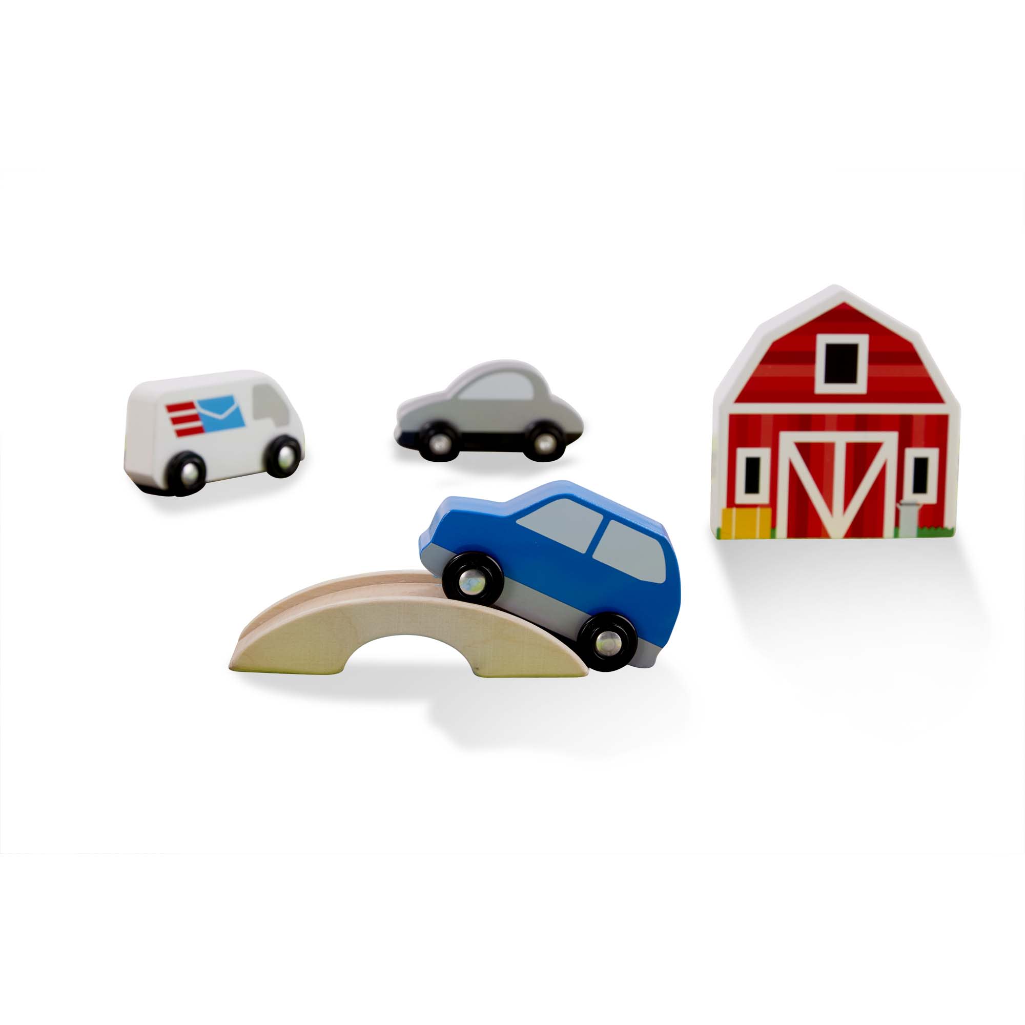 Vehicles & Trains Premium Quality Deluxe Road Rug Play Set - Durable Material and Safe Design for Daily Kid...