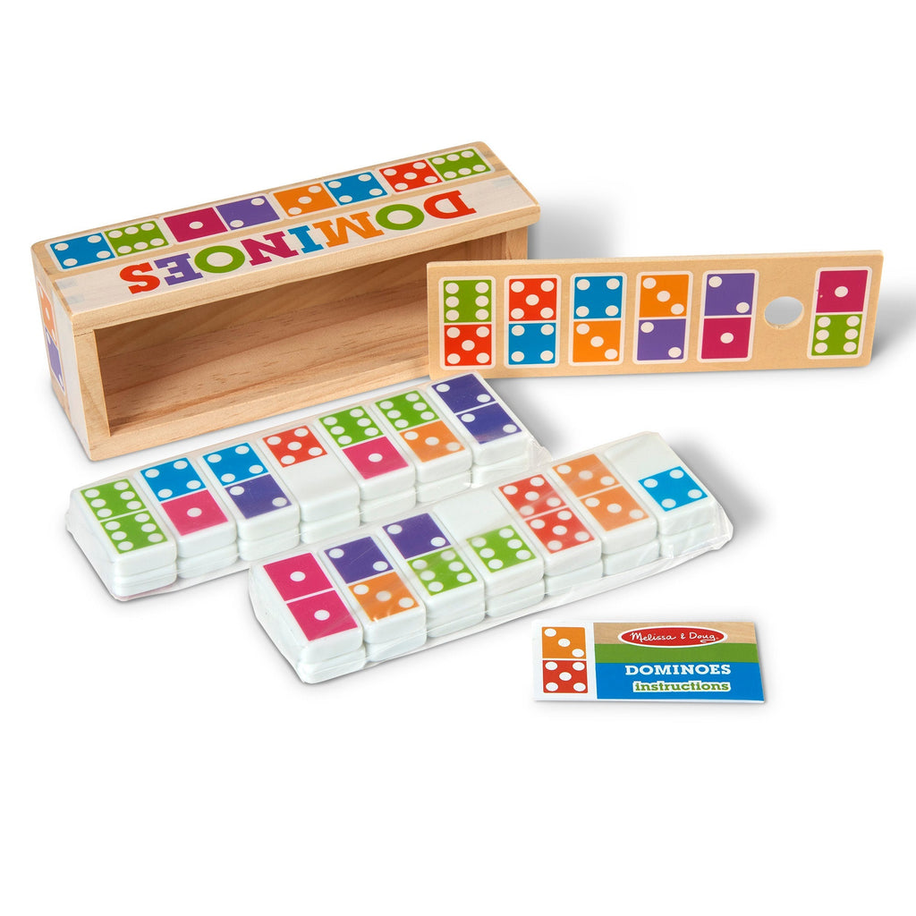 Games Premium Quality Dominoes - Durable Material and Safe Design for Daily Kids Play