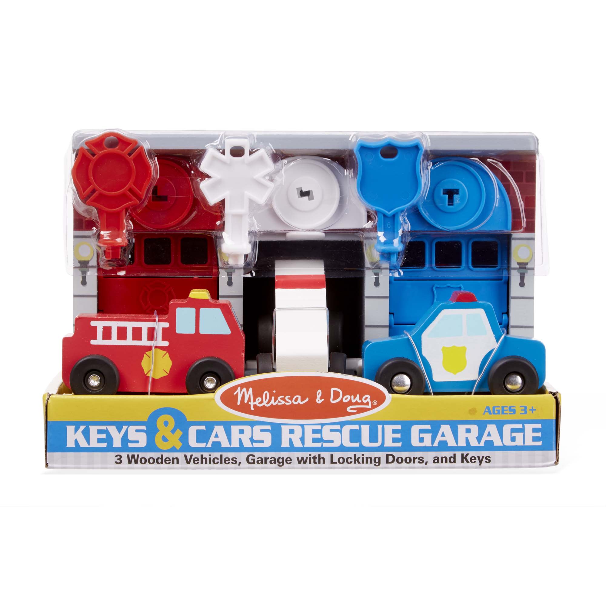 Vehicles & Trains Premium Quality Keys & Cars Rescue Garage - Durable Material and Safe Design for Daily Ki...