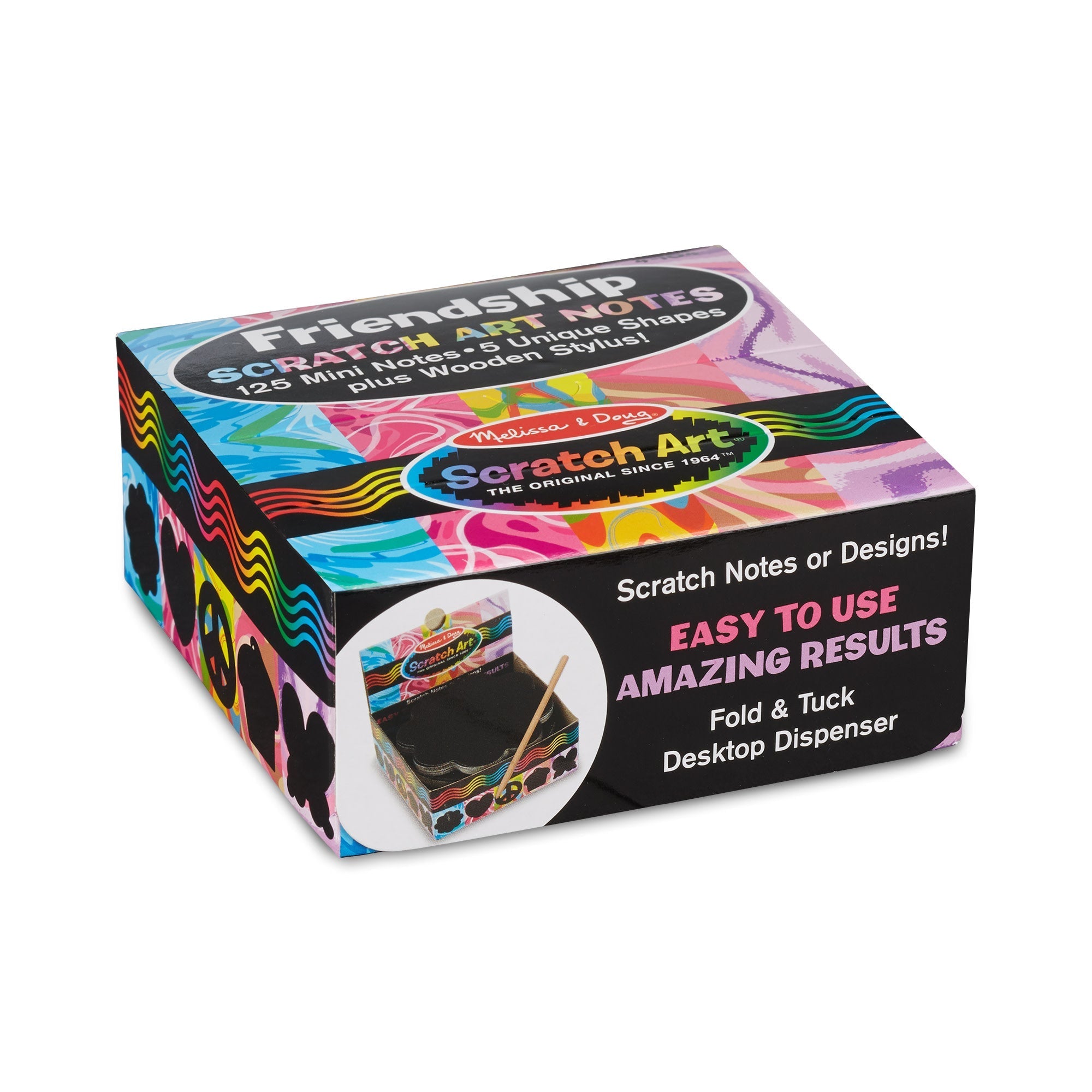 Activity Books Premium Quality Scratch Art® Box of Friendship Notes - Durable Material and Safe Design for ...