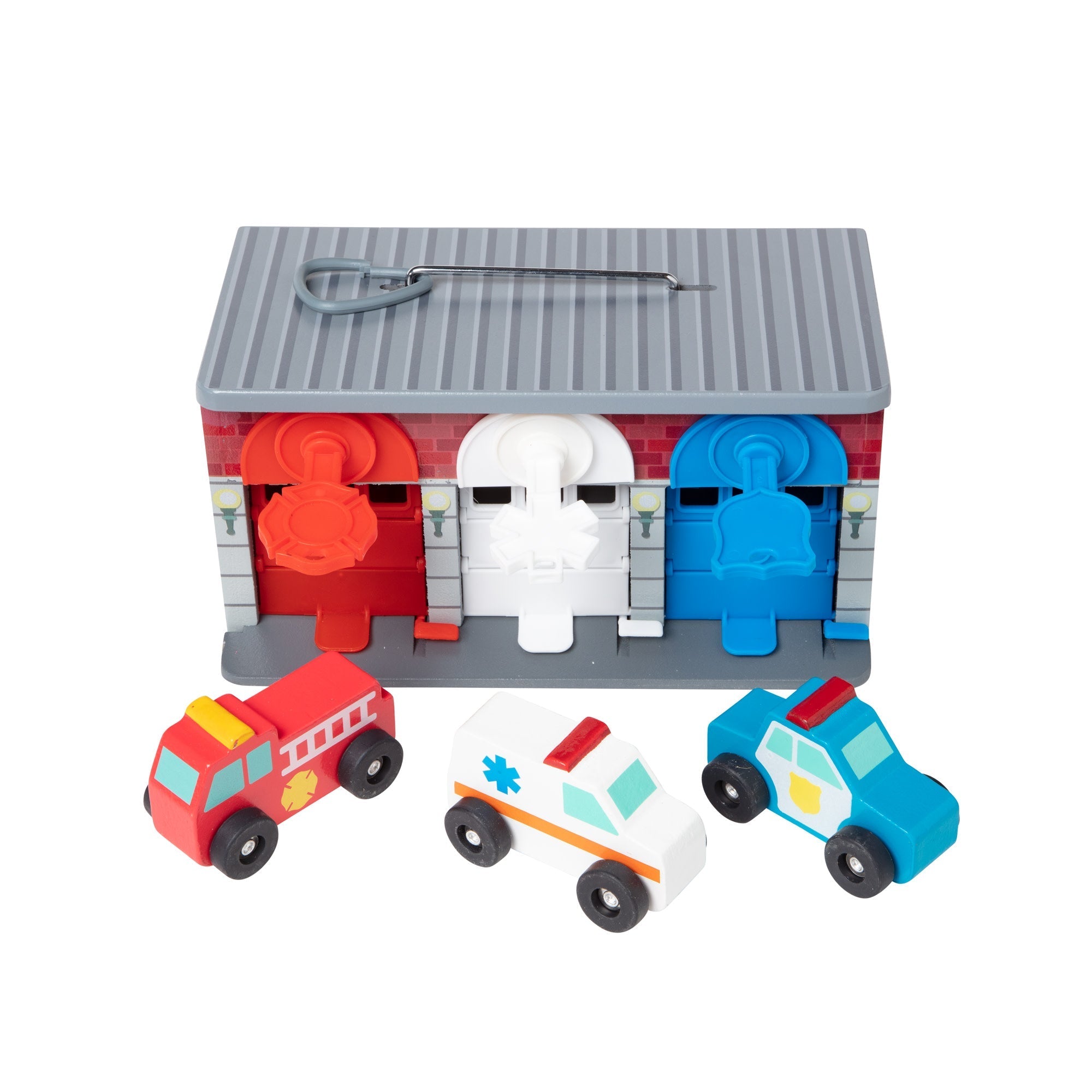 Vehicles & Trains Premium Quality Keys & Cars Rescue Garage - Durable Material and Safe Design for Daily Ki...