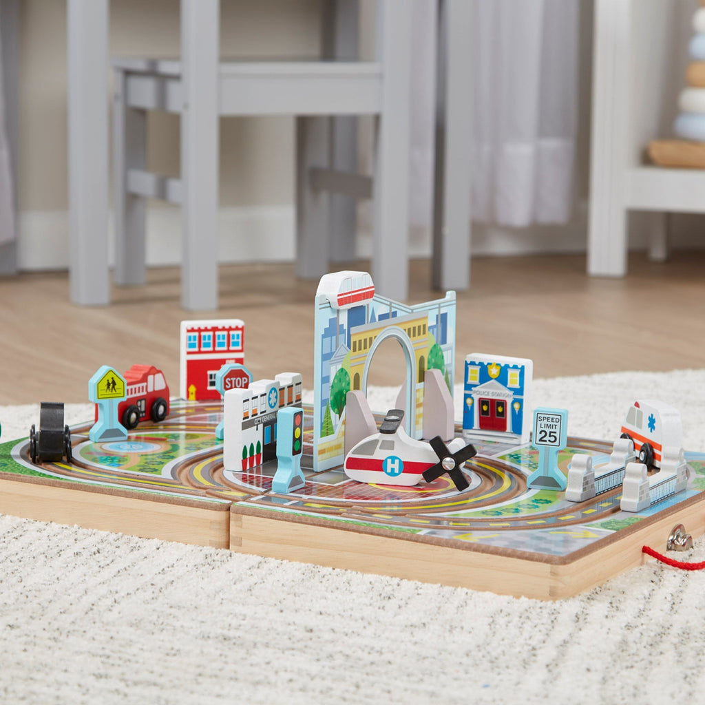 Vehicles & Trains Premium Quality Take-Along Town - Durable Material and Safe Design for Daily Kids Play