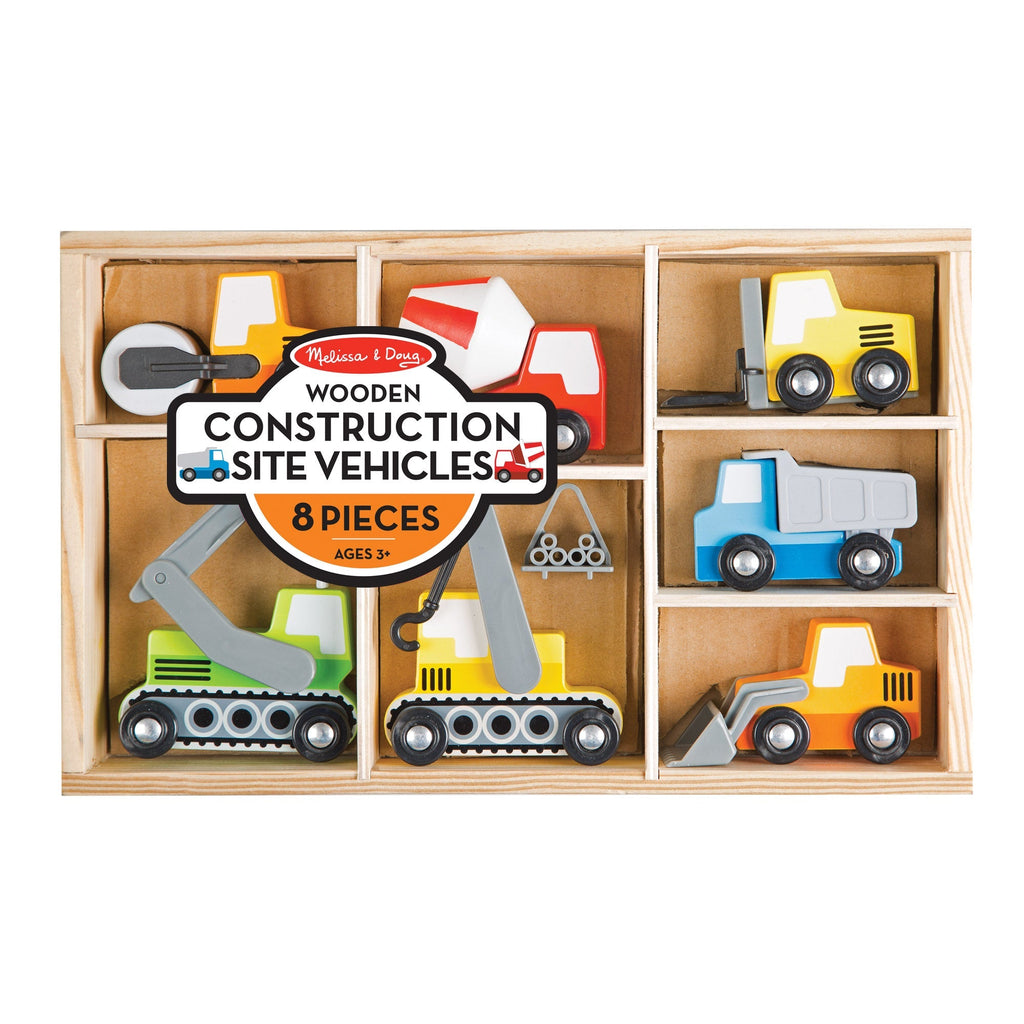 Vehicles & Trains Premium Quality Wooden Construction Site Vehicles - Durable Material and Safe Design for ...