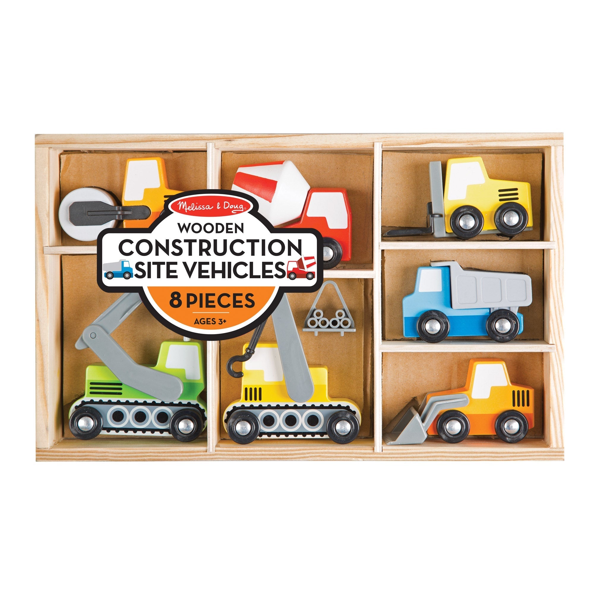Vehicles & Trains Premium Quality Wooden Construction Site Vehicles - Durable Material and Safe Design for ...