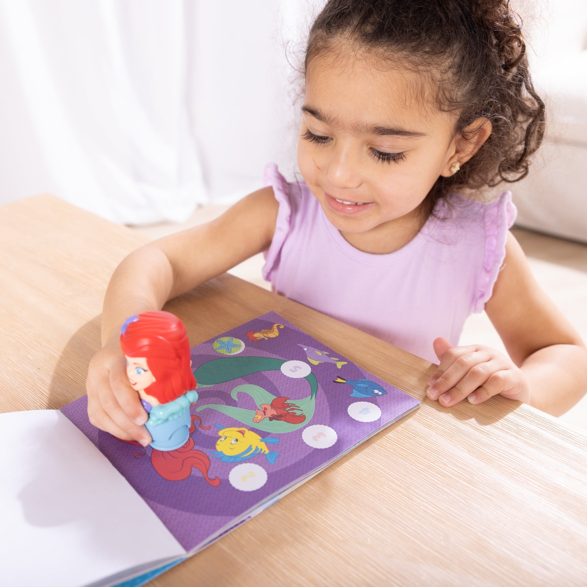 Activity Books Premium Quality Sticker WOW!™ Activity Pad & Sticker Stamper - Ariel - Durable Material and ...