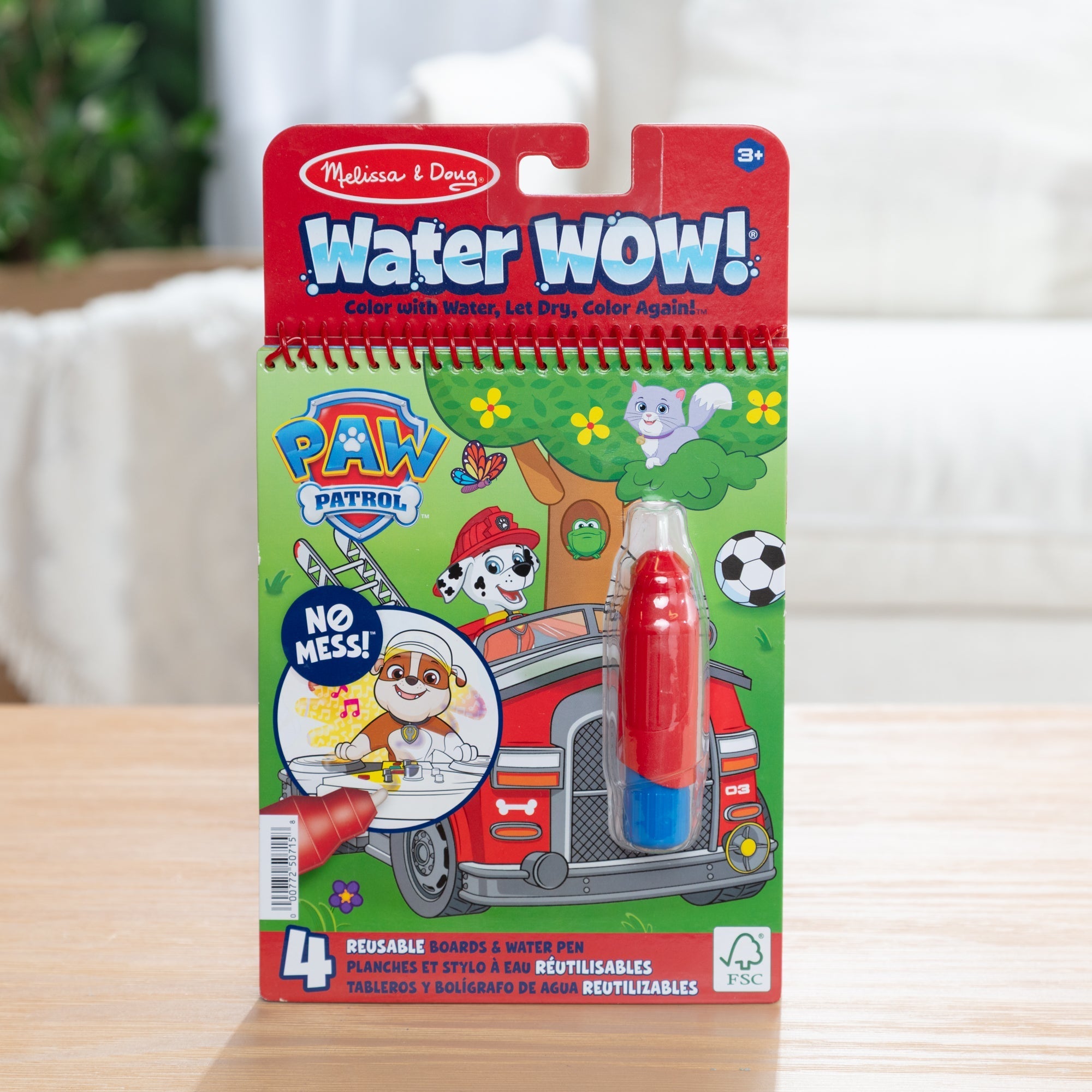 Activity Books Premium Quality Paw Patrol Marshall Water WOW - Durable Material and Safe Design for Daily K...