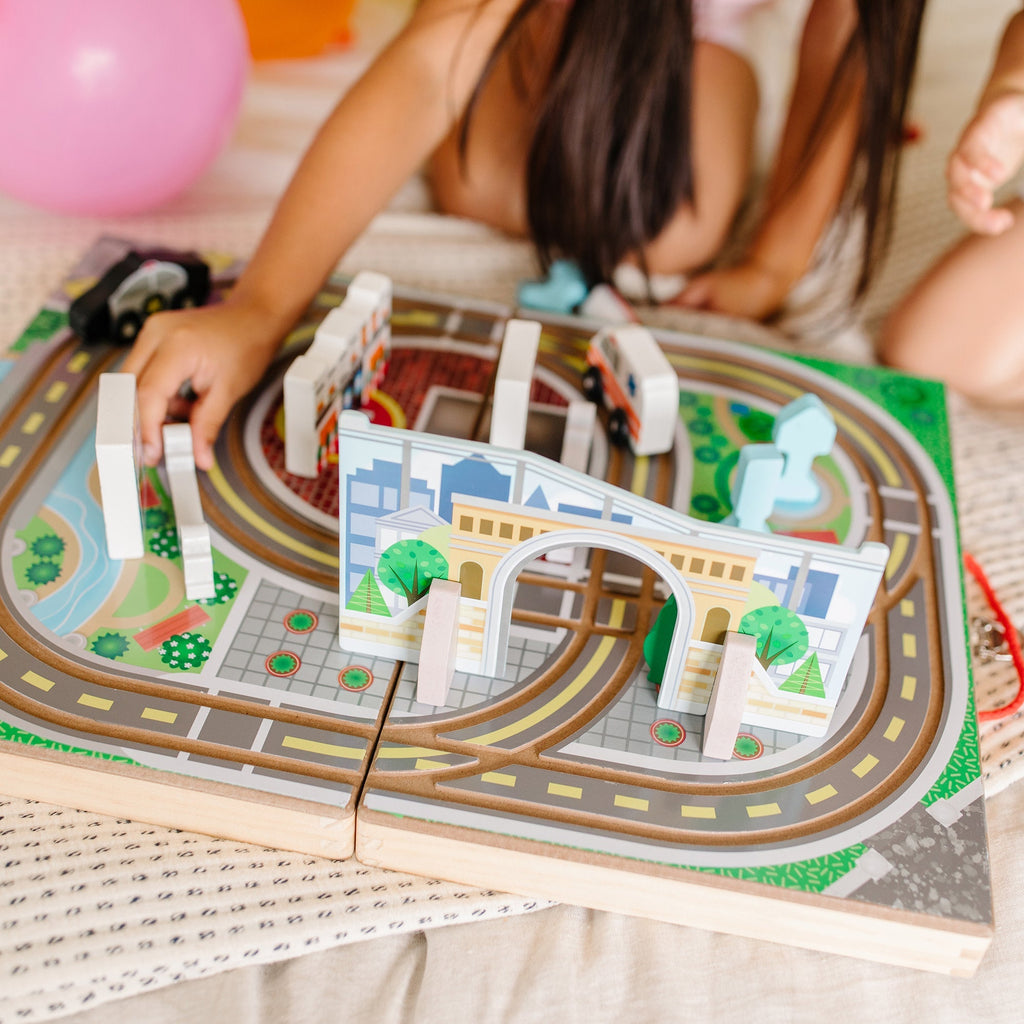Vehicles & Trains Premium Quality Take-Along Town - Durable Material and Safe Design for Daily Kids Play