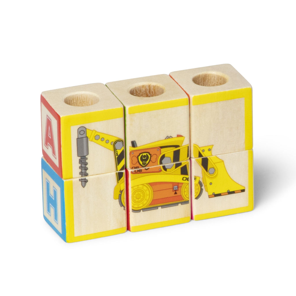 Vehicles & Trains Premium Quality PAW Patrol Wooden ABC Block Truck - Durable Material and Safe Design for ...