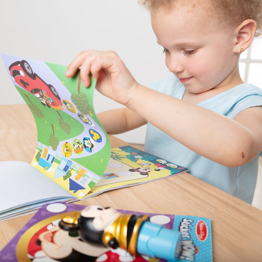 Activity Books Premium Quality Sticker WOW! Deluxe Set Mickey & Minnie - Durable Material and Safe Design f...
