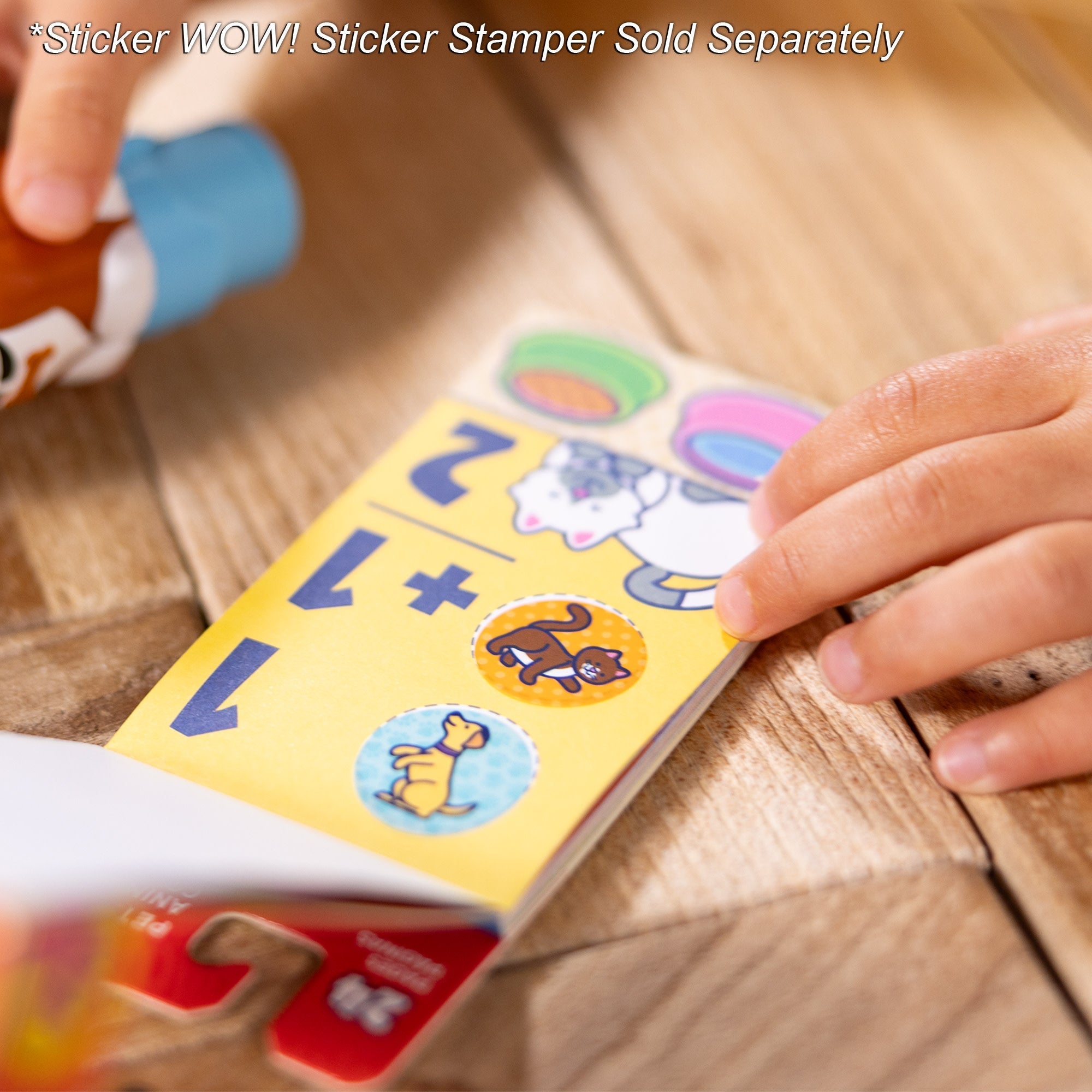 Stickers & Sticker Books Premium Quality Sticker WOW!™ Mini Activity Pad and Refill Stickers 4-Pack (Dinosa...