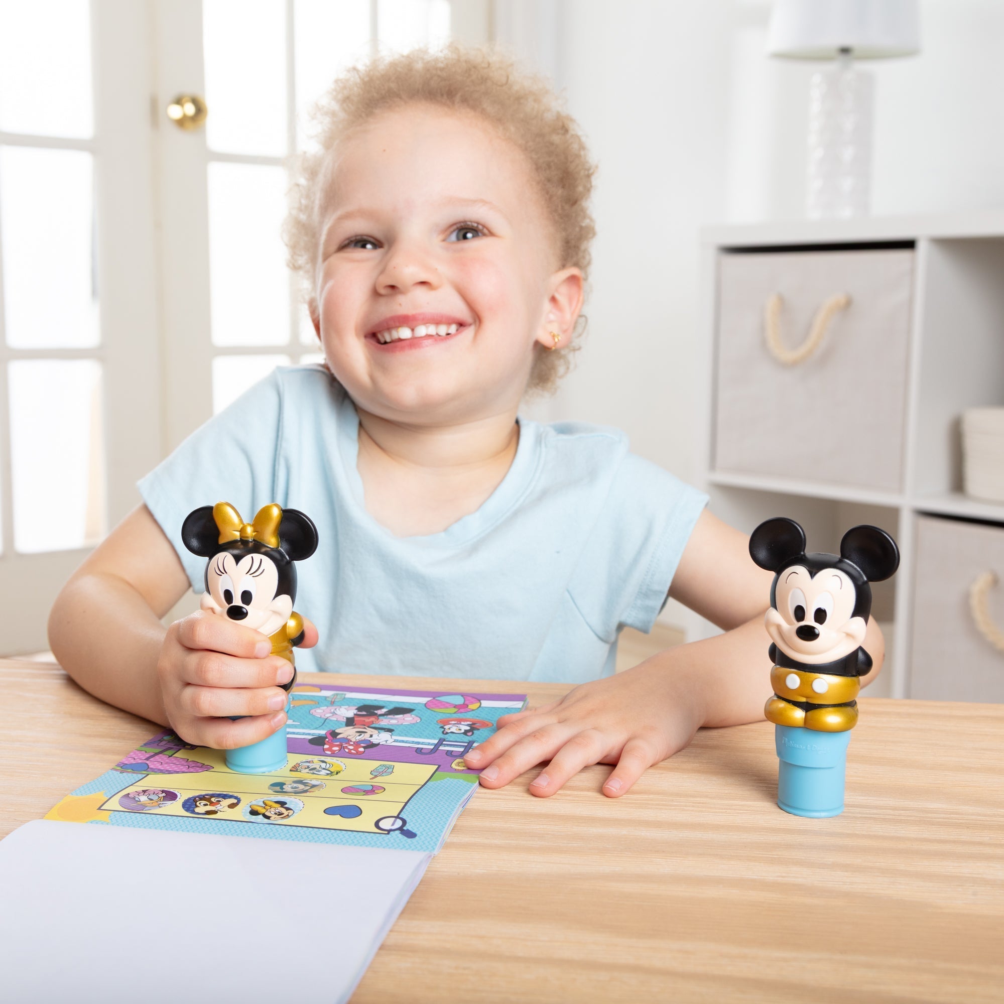 Activity Books Premium Quality Sticker WOW! Deluxe Set Mickey & Minnie - Durable Material and Safe Design f...