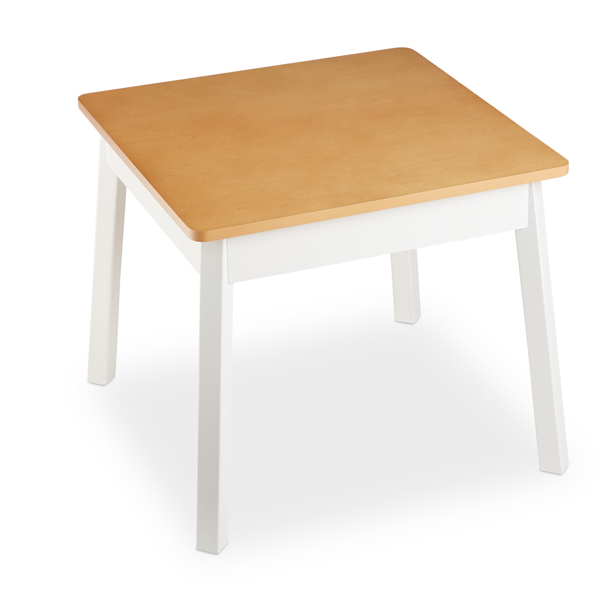 Furniture Premium Quality Wooden Square Table - Durable Material and Safe Design for Daily Kids Play