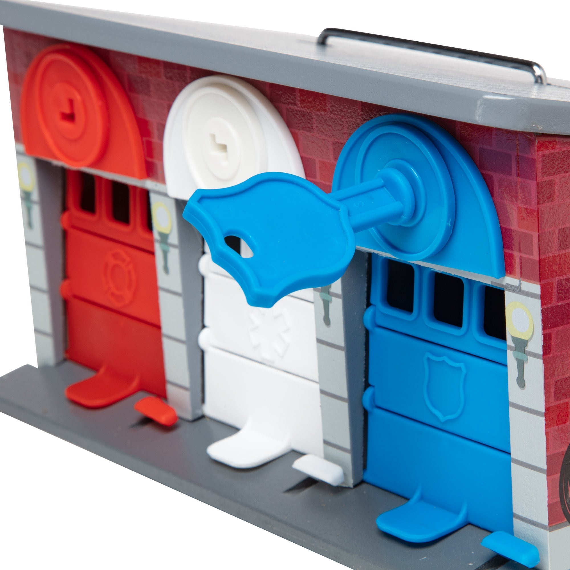 Vehicles & Trains Premium Quality Keys & Cars Rescue Garage - Durable Material and Safe Design for Daily Ki...