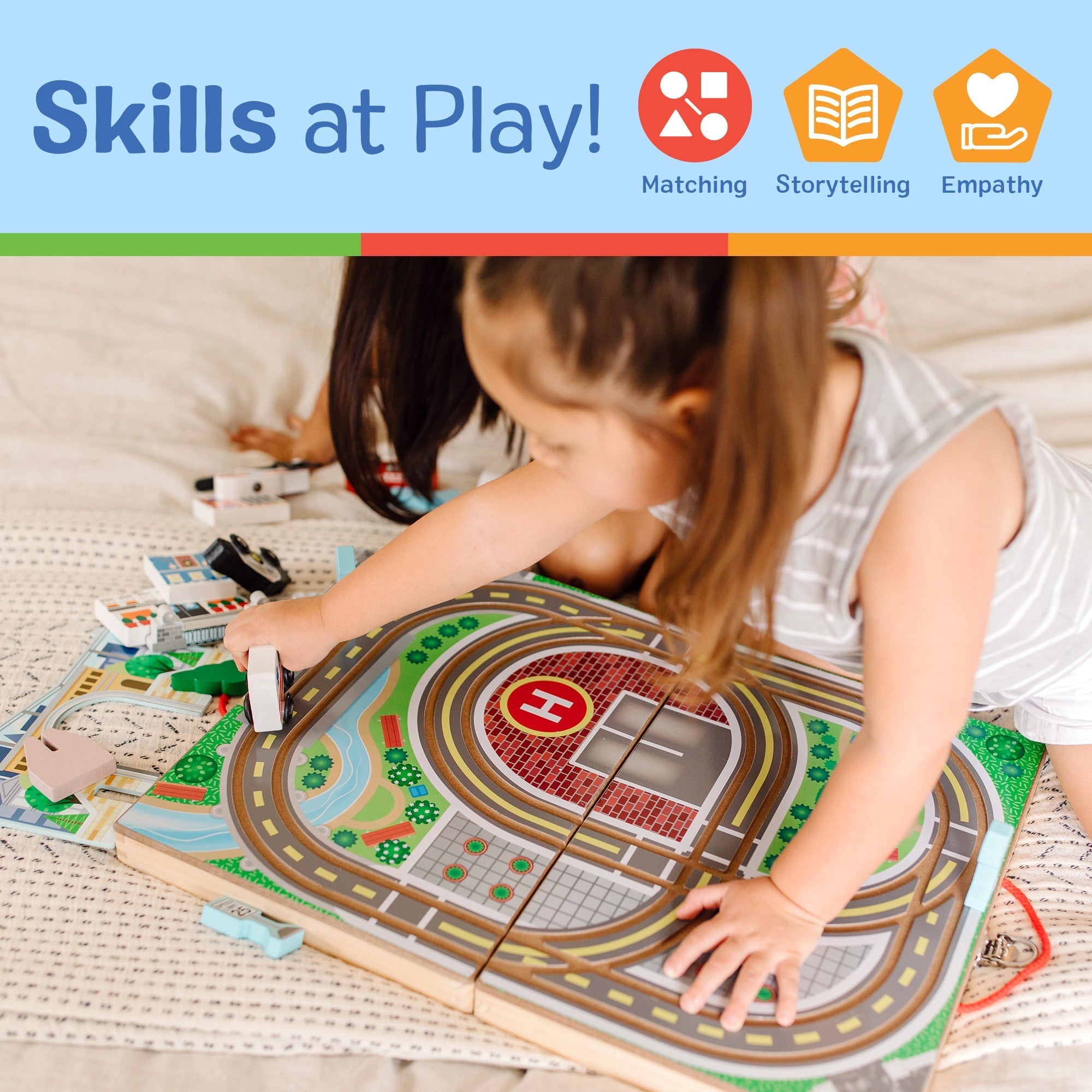 Vehicles & Trains Premium Quality Take-Along Town - Durable Material and Safe Design for Daily Kids Play