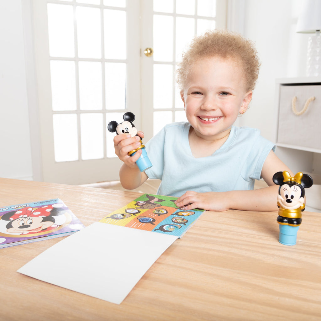 Activity Books Premium Quality Sticker WOW! Deluxe Set Mickey & Minnie - Durable Material and Safe Design f...