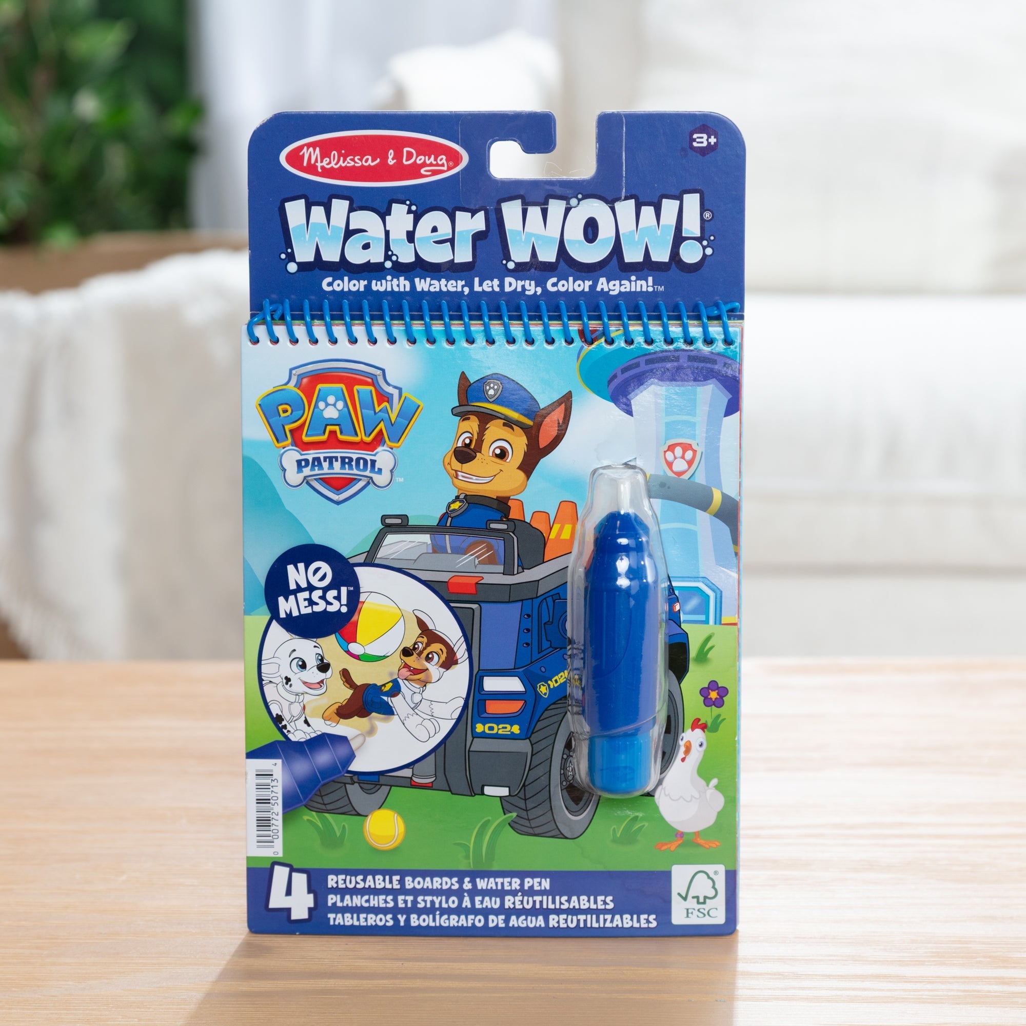 Activity Books Premium Quality Paw Patrol Chase Water WOW - Durable Material and Safe Design for Daily Kids...